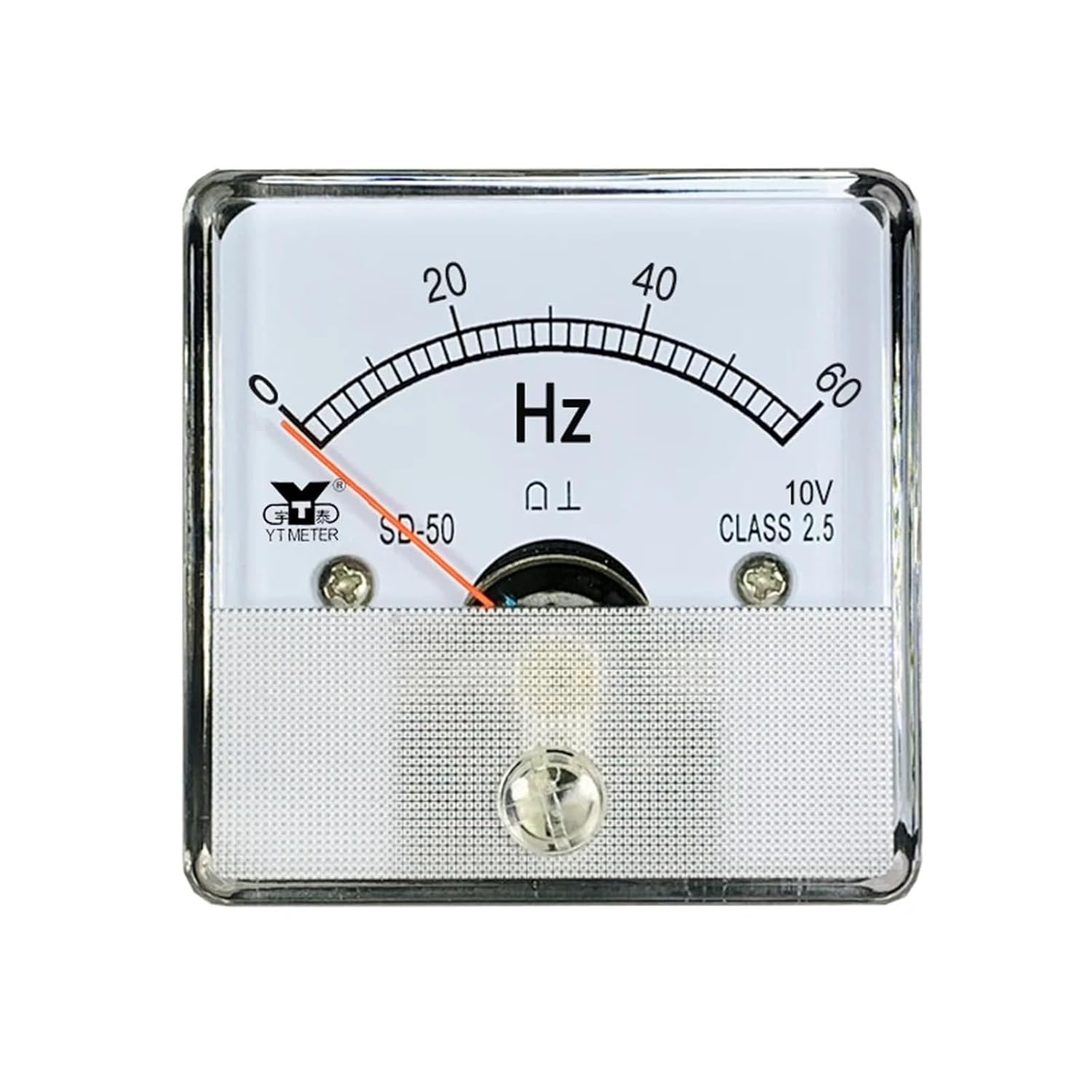SD50 10v Frequency Meter 50hz60 Hz Frequency Converter with Opening Meter dh50 sf50 Pointer Voltage(DC 200Hz 10V)
