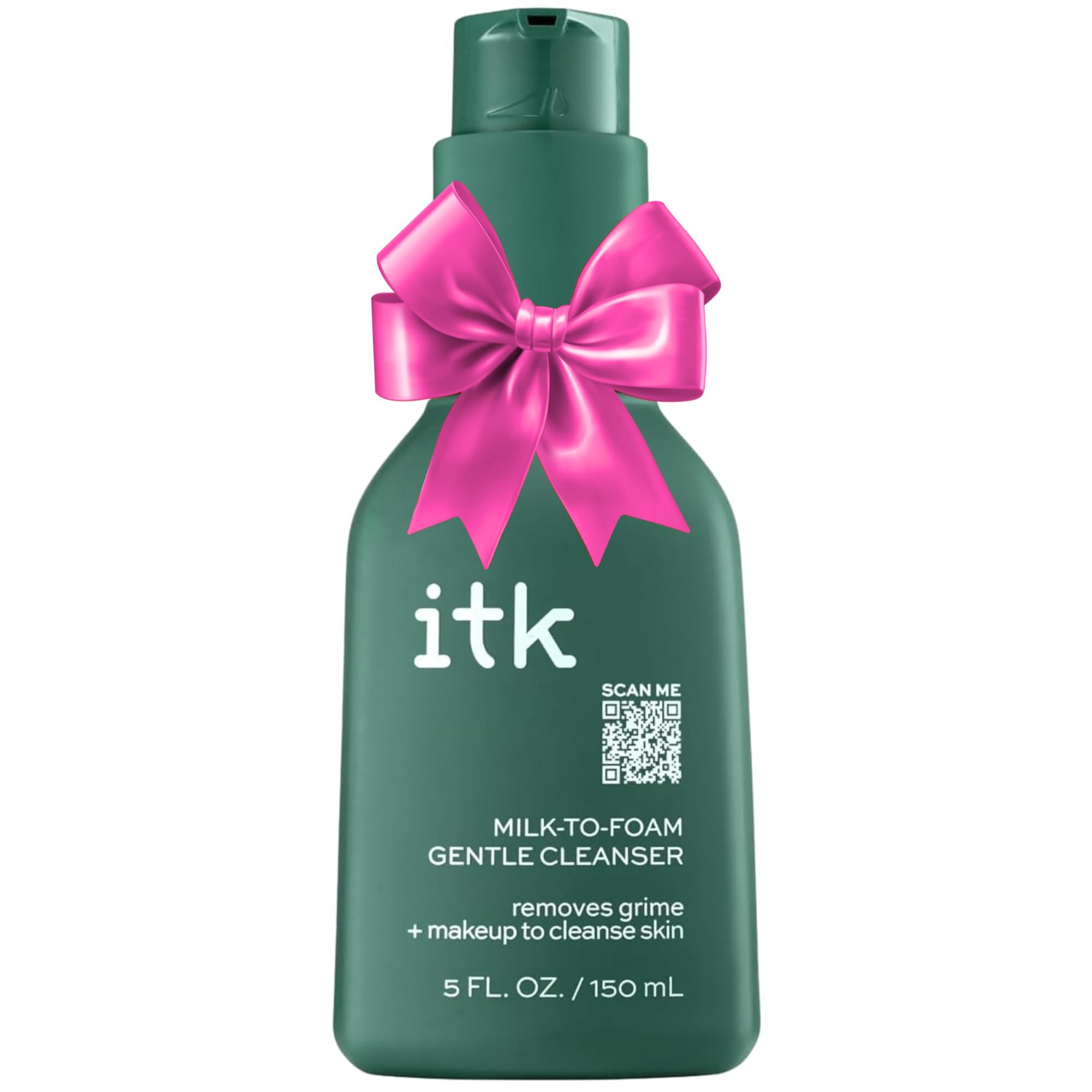 Skincare 2-in-1 Milk-To-Foam Gentle Cleanser - Effective Face Wash + Makeup Remover with Vitamin B5, Pineapple + Coconut Enzymes for Radiant Skin - Cleanse, Remove Excess Makeup + Moisturize Skin