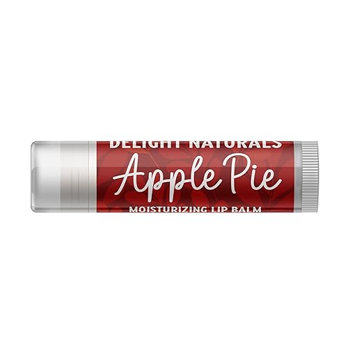 Delight Naturals Bálsamo labial JUMBO - Tarta de manzana