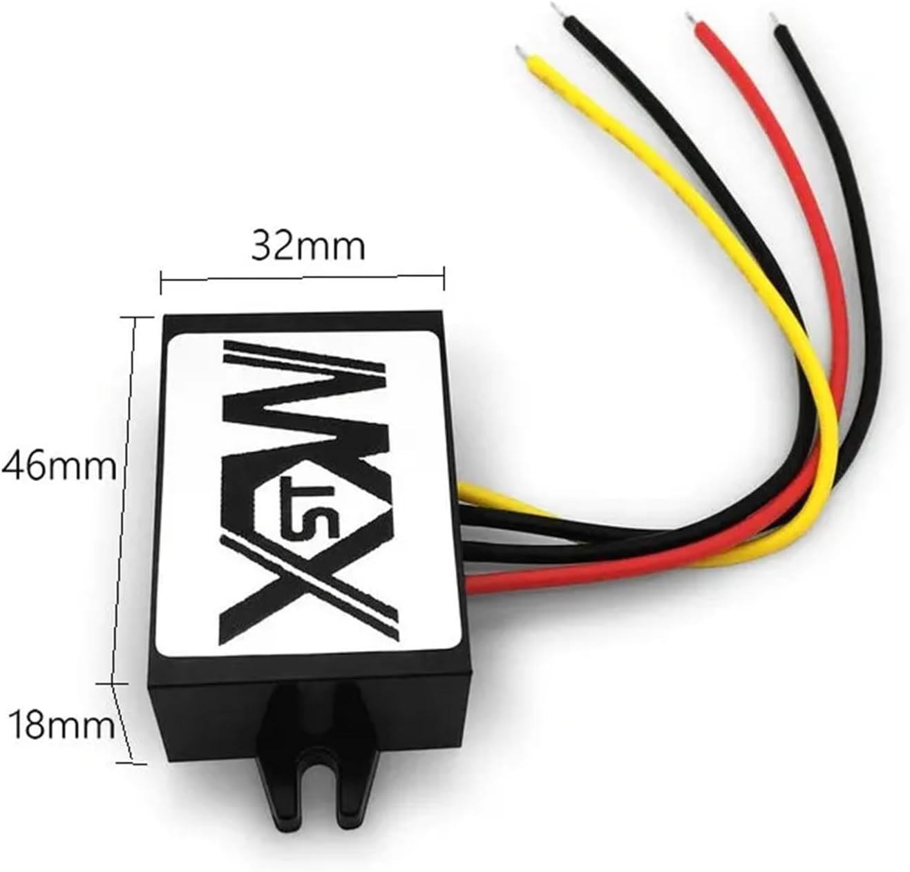 36V 48V to 19V DC DC Step Down Converter 1A to 30A Waterproof 30-60V Convert to 19VDC Buck Power Supply(1A ABS Plastic)