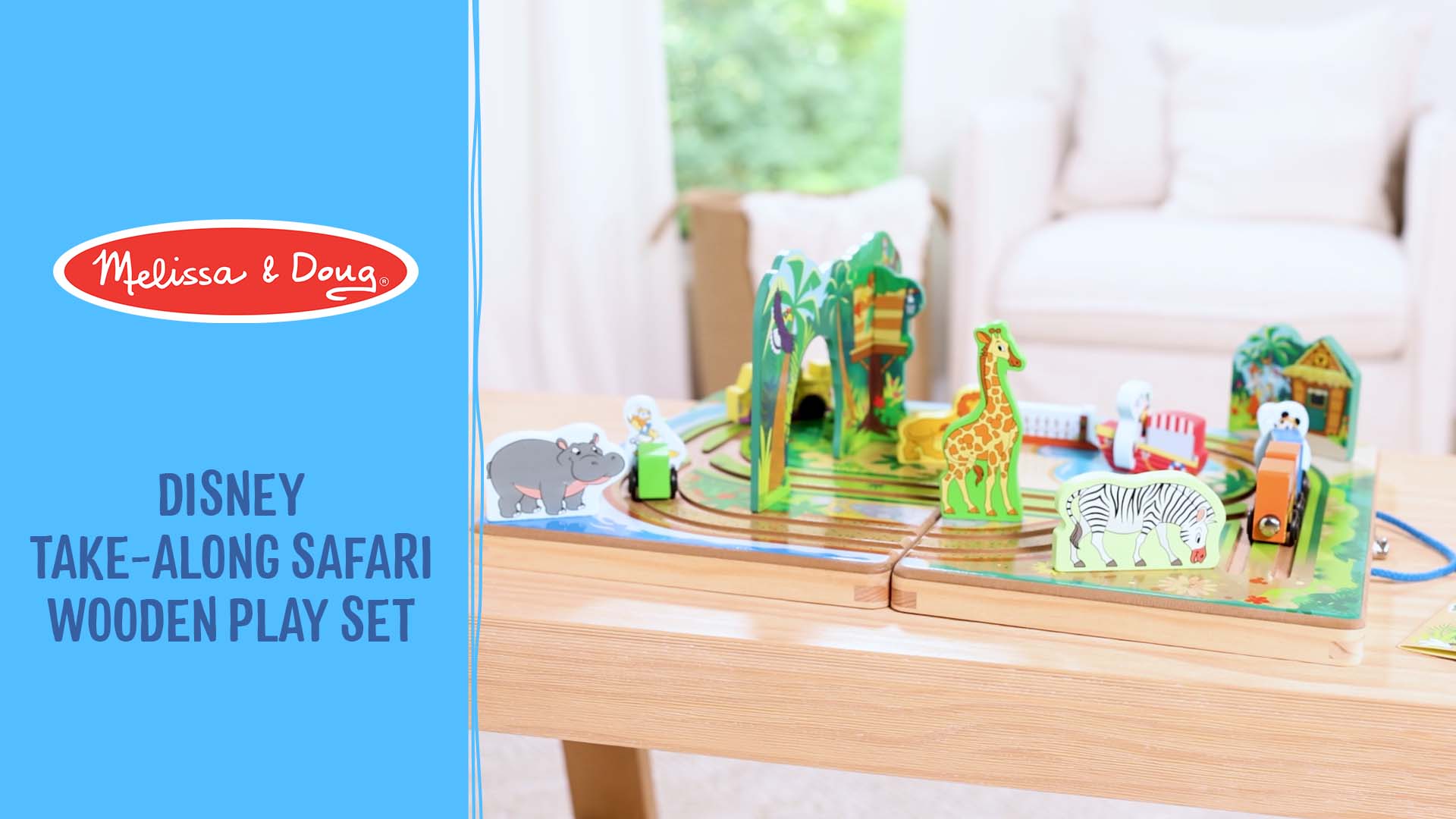 Amazon.com: Melissa & Doug Disney Take-Along Safari Adventure