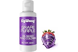 Oil Based Food Coloring for Chocolate - Grape Purple