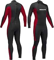 Roupa de mergulho completa de 5/4 mm, 4/3 mm e 3 mm para homens, roupas de neoprene premium para mergulho, snorkeling, surfe, natação
