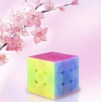 3x3x3 Speed Cube 3x3 Magic Cube Puzzle Toy for Kids and Adults Jelly