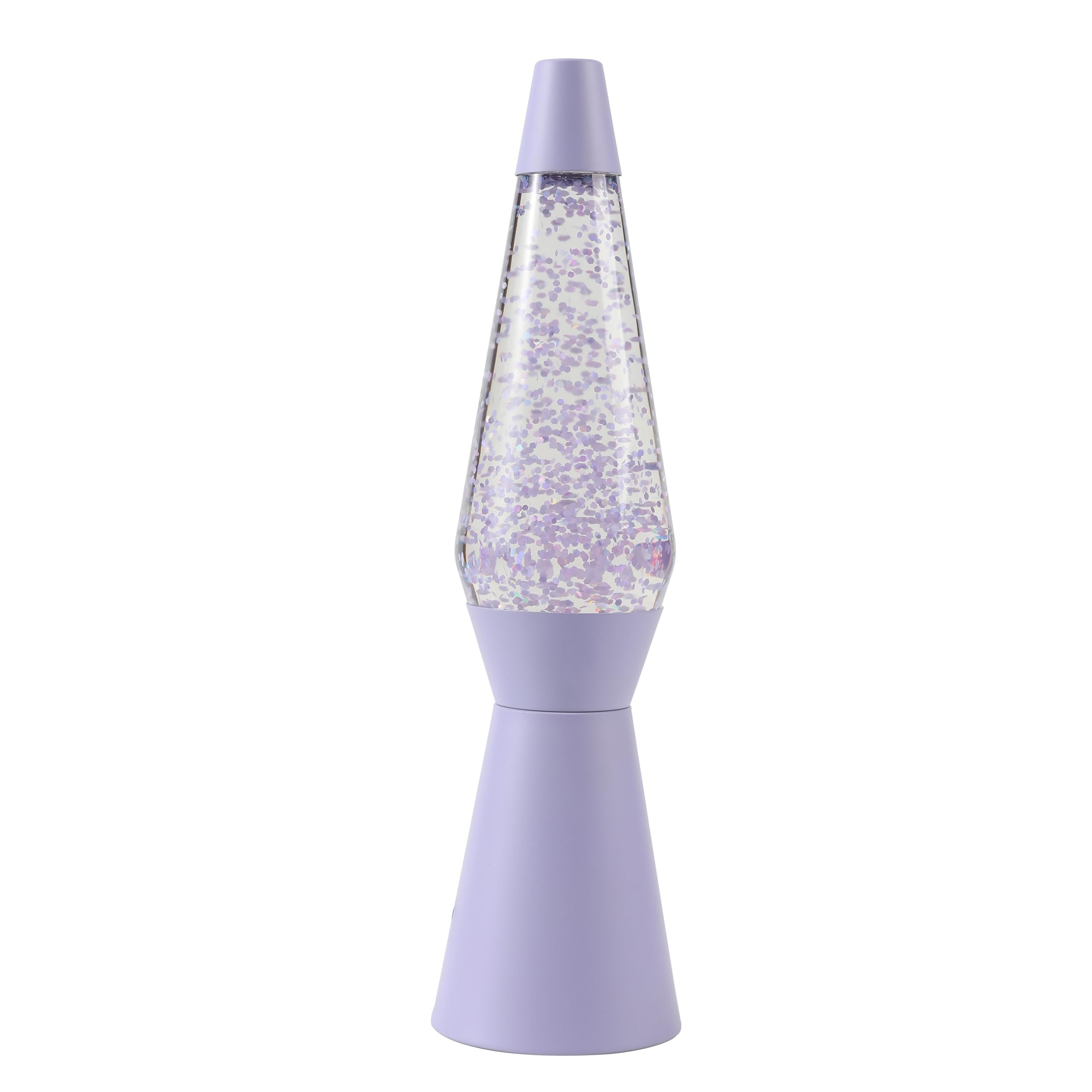 I-TOTAL® - Lámpara de lava, efecto burbujas, lava lamp colorida (violeta pastel brillante)