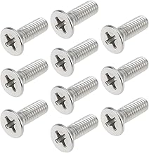 SG Store 10pc M4x12x0.7 Stainless Steel Front Brake Fluid Tank Cap Compatible with Honda CR125 250R CRF125 250/450R