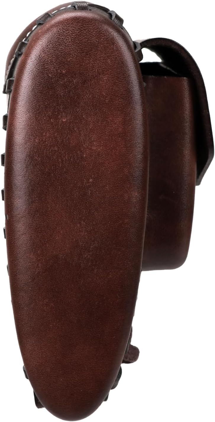 Tourbon Leather Rifle Stock Protective Holder Slip on Recoil Pad Cheek Rest Riser with Cartridges Pouch