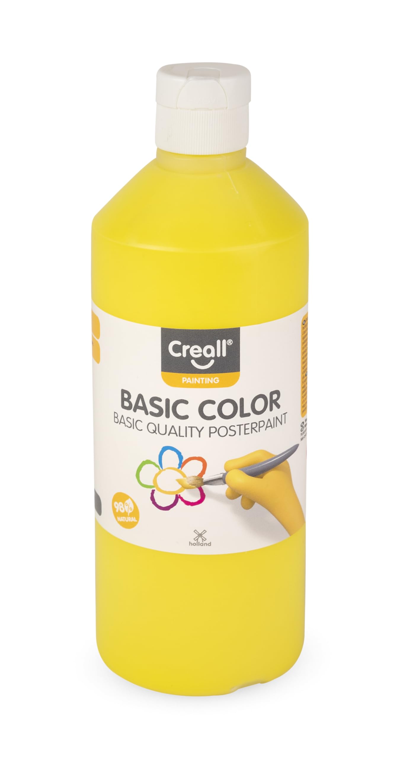 Havo30062 500 Ml 02 Primary Yellow Havo Basic Color Poster Paint Bottle