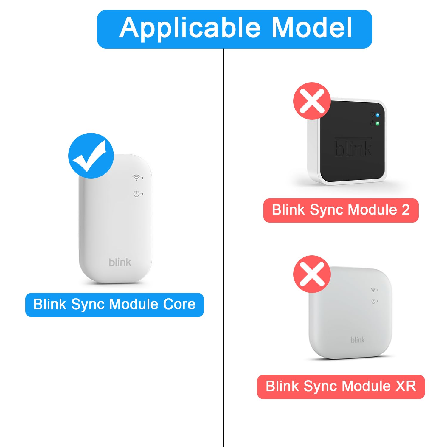 Bink Module Core Blink Doorbell Camera Blink Outdoor Camera Mount Outlet Wall Mount For ...