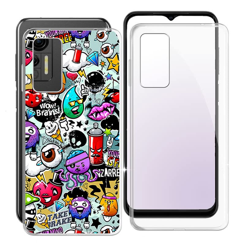Per Ulefone Note 16 Pro Soft TPU Custodia per Cellulare Anti