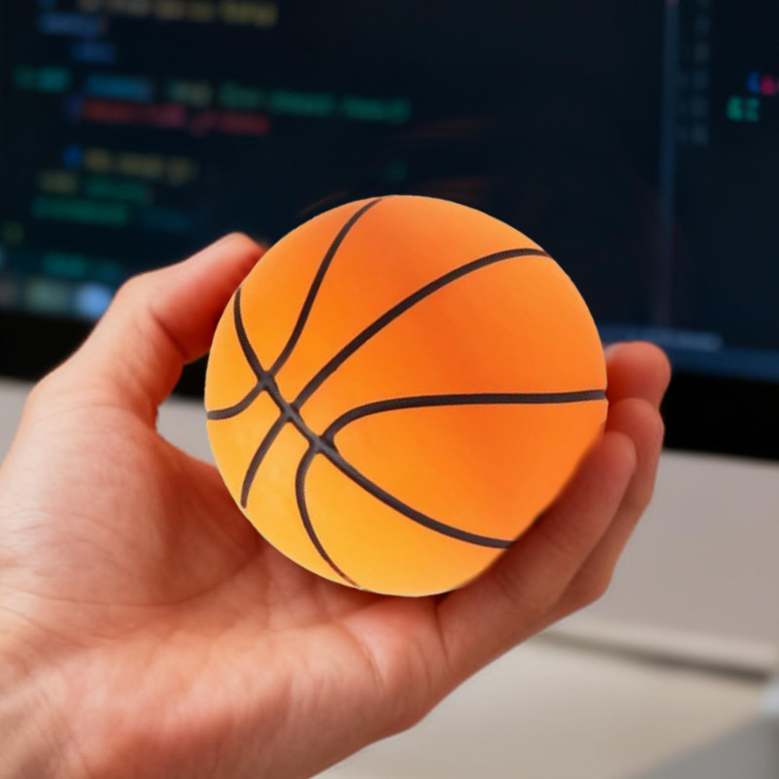 Generico Pallacanestro Piccola - Giocattoli Sportivi ad Alto Rimbalzo 6 cm,Pallacanestro Piccola per Bambini,per Interno ed Esterno Bambini Ragazzi Piccoli Camera da Festa Aula