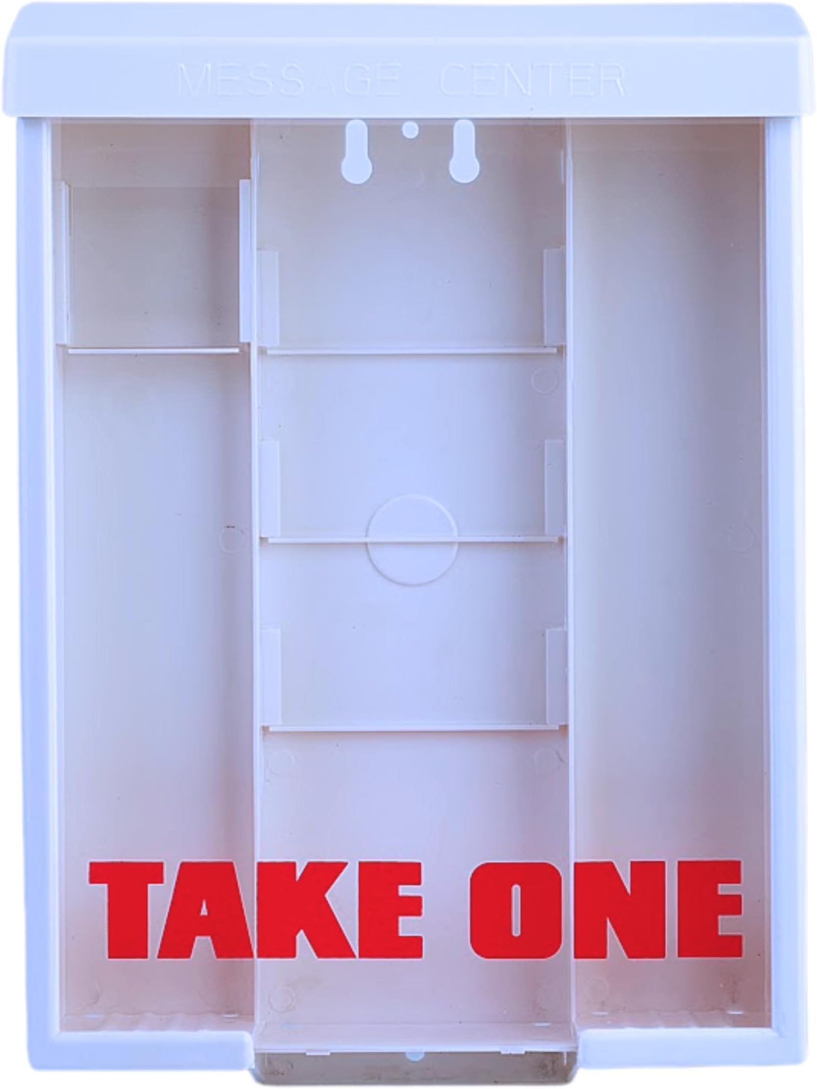 White Snap Shut Brochure Box Brochure Holder Flyer Box Outdoor Realtor Style Info Box Realtor Supplies Real Estate Marketing