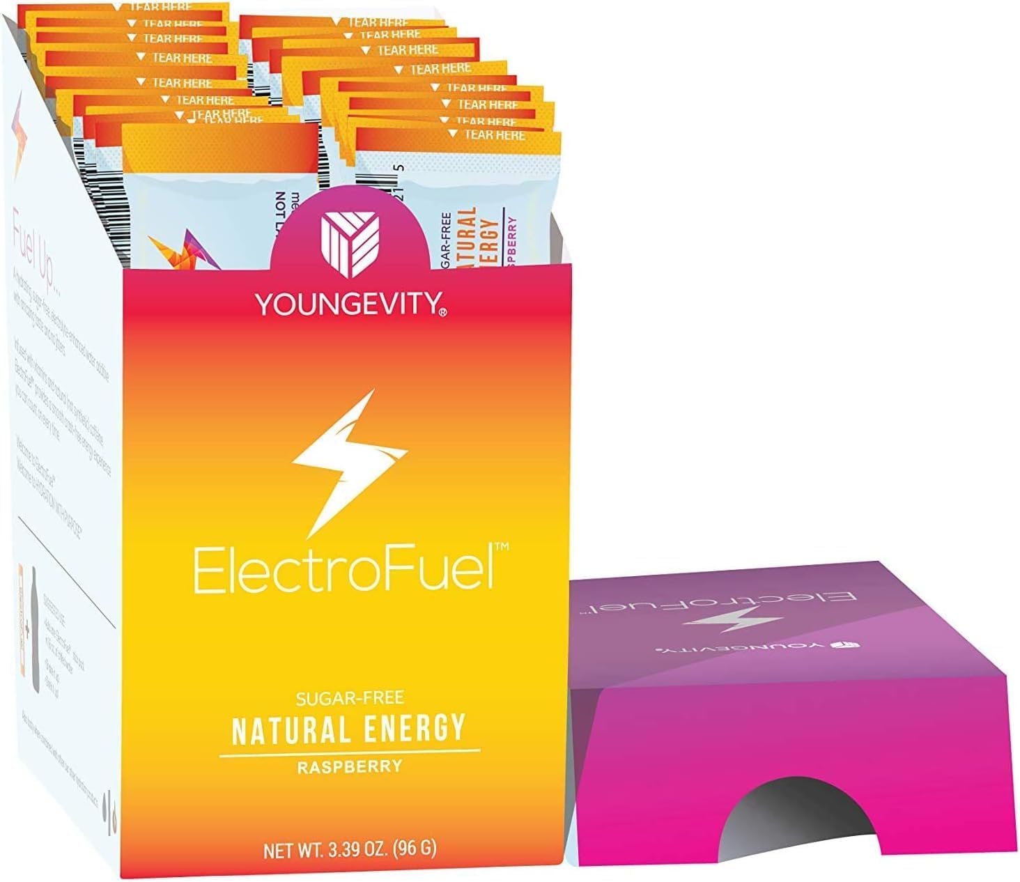 Hydration Supplement with Gift – Electrolyte Powder Packets – Sugar-Free, Low-Calorie Energy Drink Mix for Hydration & Balance – 30 Drink Stick Mixes, Up to 60 Servings