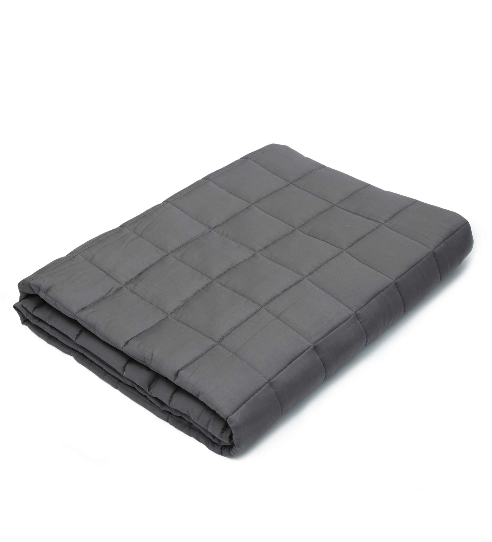 Mysa Sleep 9 Kg Weighted Blanket - Cooling Tencel Fabric with Premium Glass Beads (Grey, 60" x 80" 20 LB)-image-34