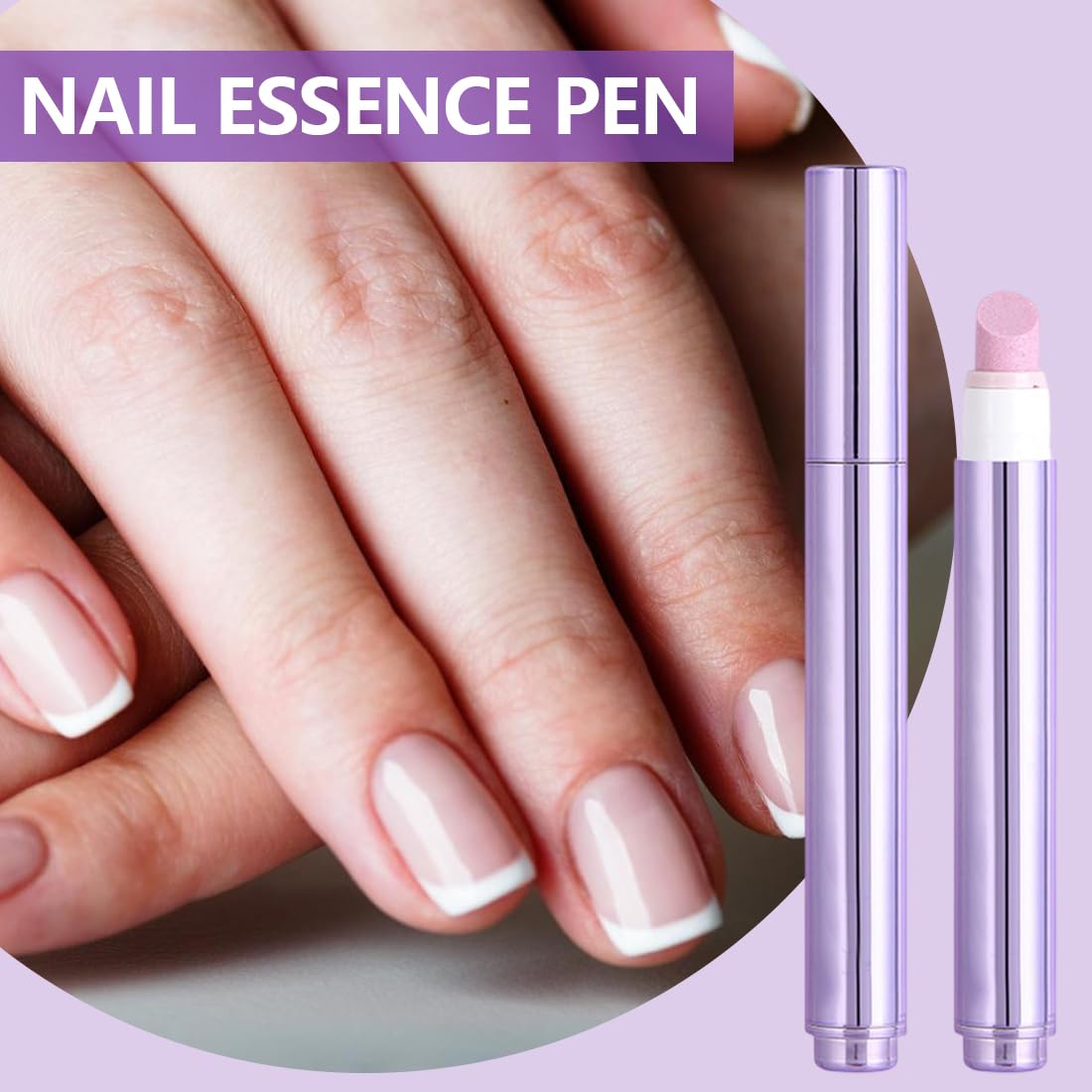Penna Cuticole Unghie - Nail Care Pen con Olio Idratante, Penna per Cuticole Rimuovi e Nutre, Cura Mani e Unghie Fragili