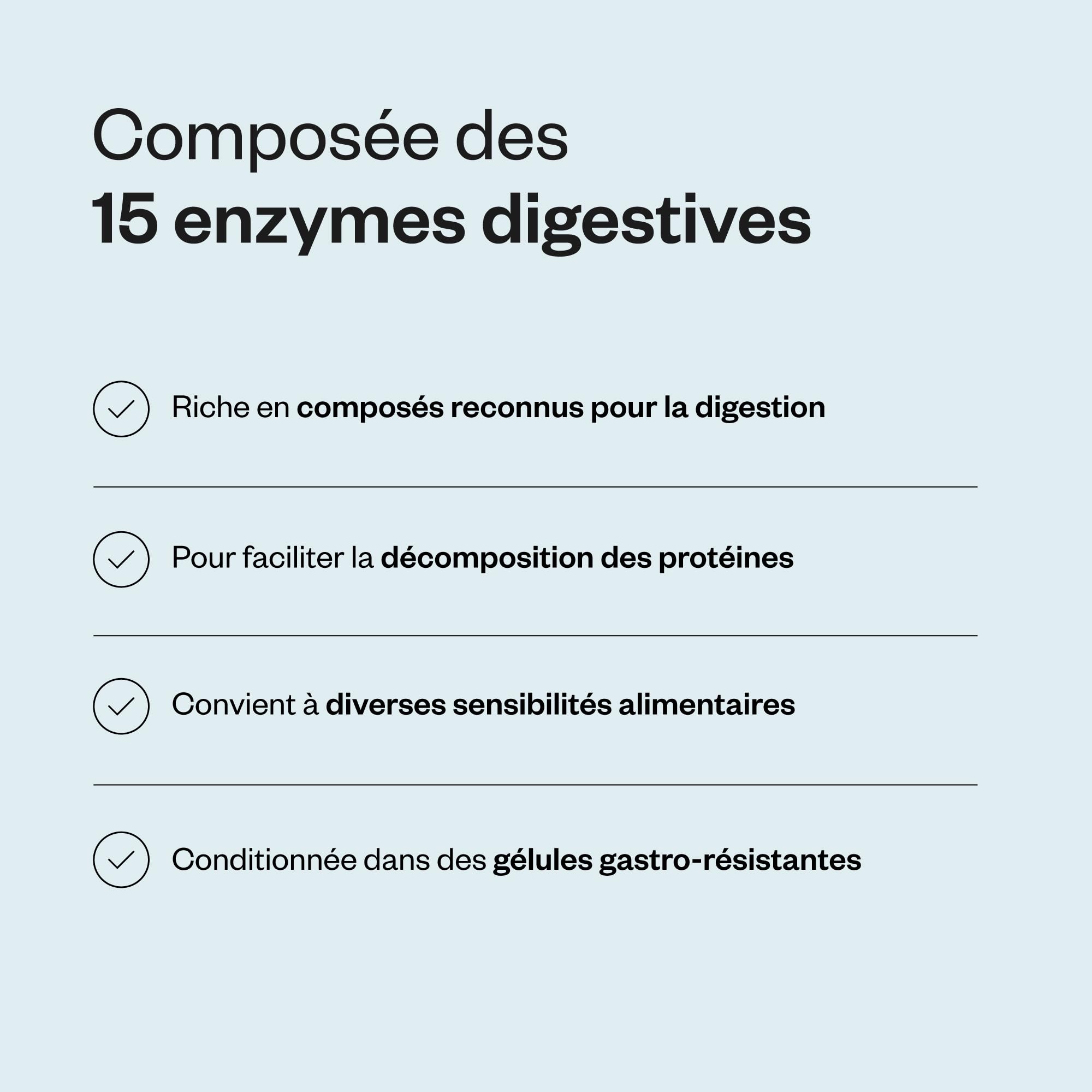 Enzymes Digestives & Fenugrec 15 enzymes digestives Idéal ballonnements flatulences Digestion lactose Vegan 100 DrCaps™ Supersmart