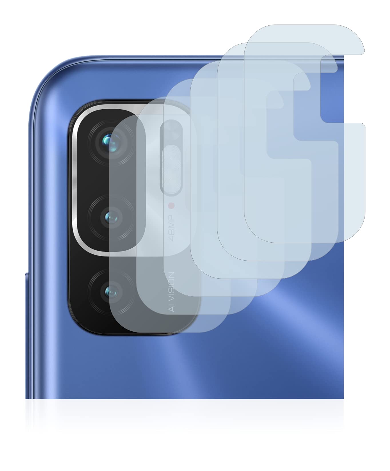 Funrae Vetro Teperato per Xiaoi Redi A1/A2/A2Plus, 2 Pezzi Pellicola