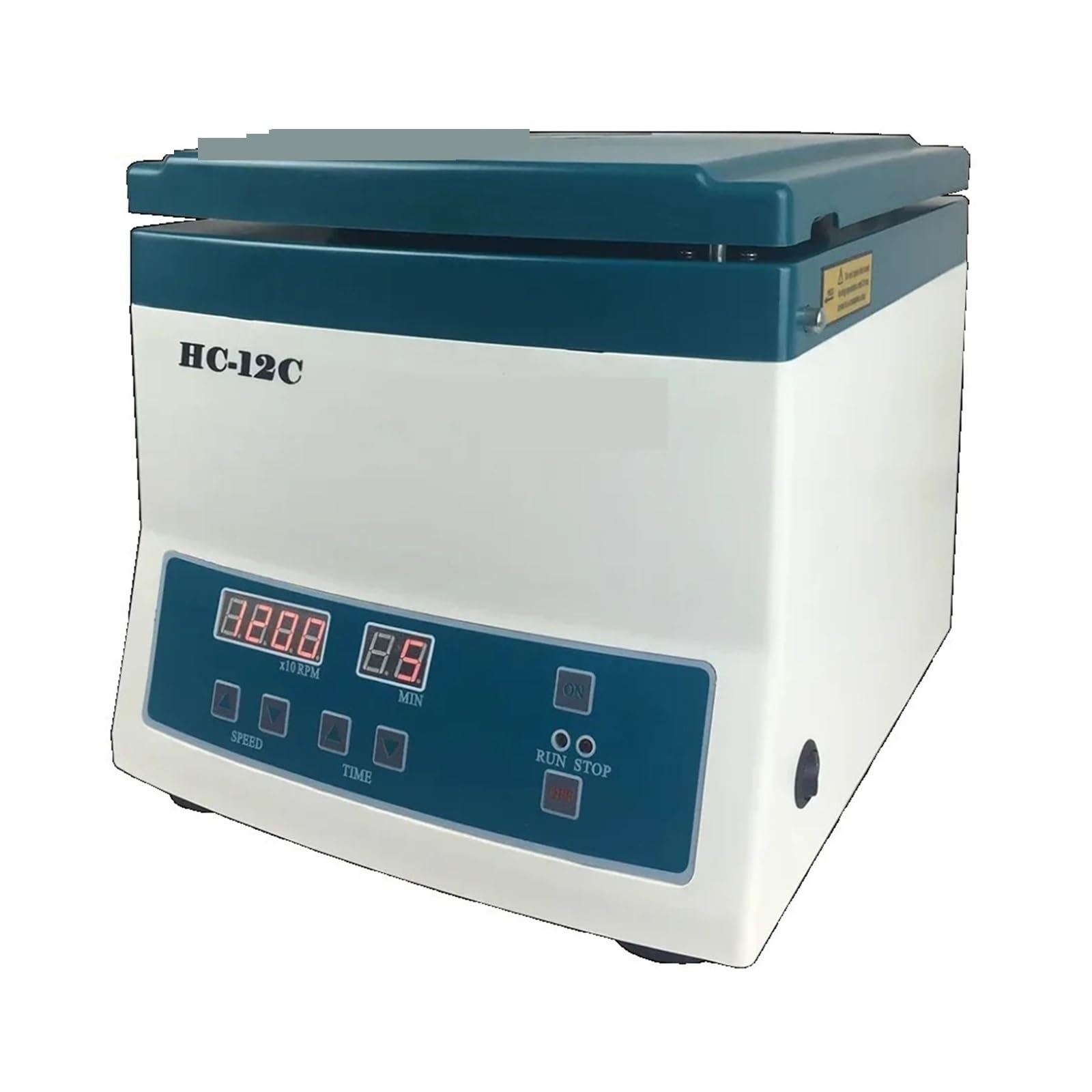 Centrífuga de mesa, Centrífuga De Hematocrito Por Microordenador HC-12C, Sangre Laboratorio 12000rpm 15300xg Con 24 Tubos Capilares