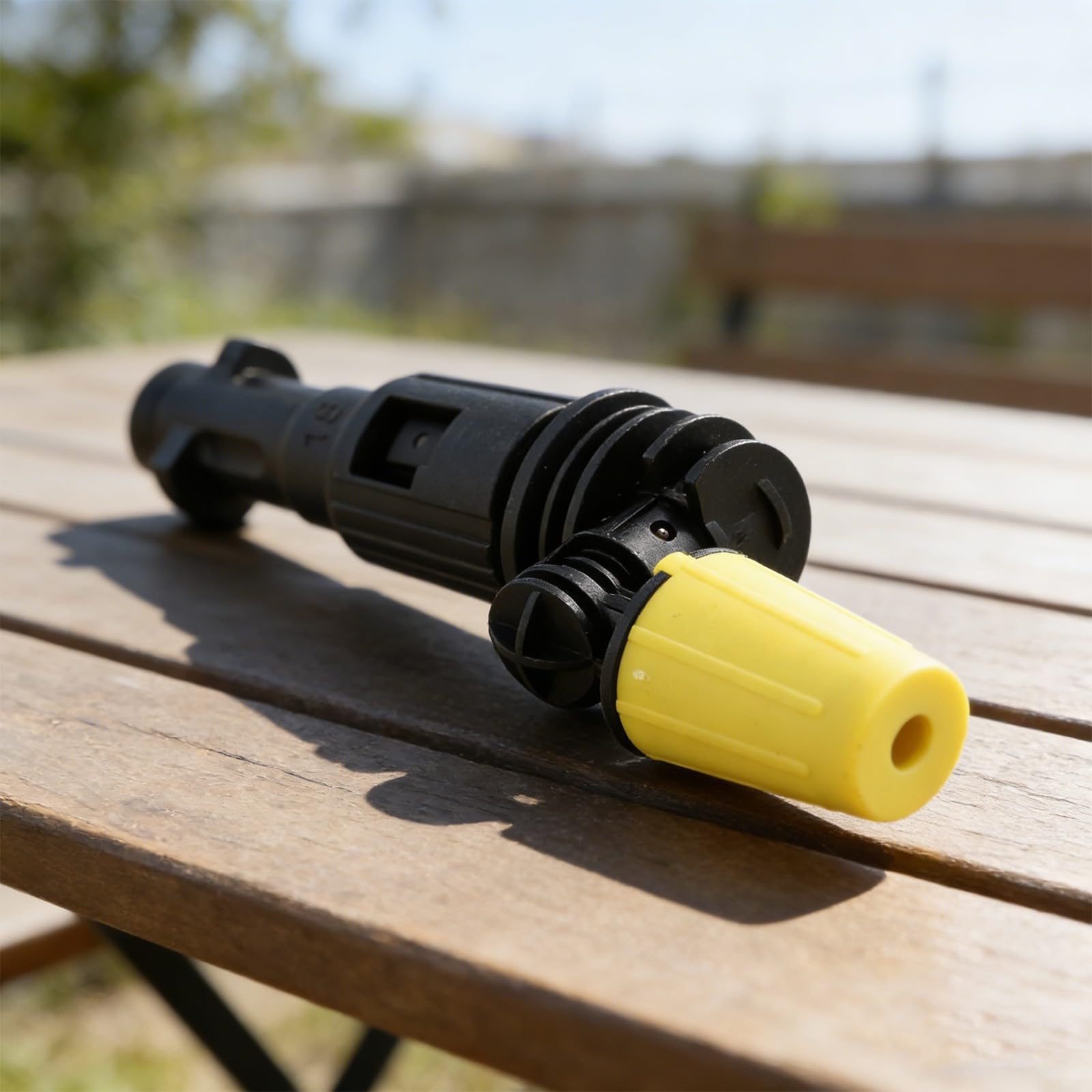 Turbo dysza czyszcząca do myjki wysokociśnieniowej K2, obrotowa o 360 stopni, bezpośrednia wymiana dyszy turbo do Karcher do serii K2, otwór 1,1 mm, strumień obrotowy pod wysokim ciśnieniem
