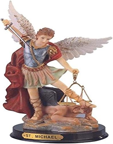 StealStreet SS-G-30904 - Figura de San Miguel Arcángel para decoración religiosa 9 pulgadas