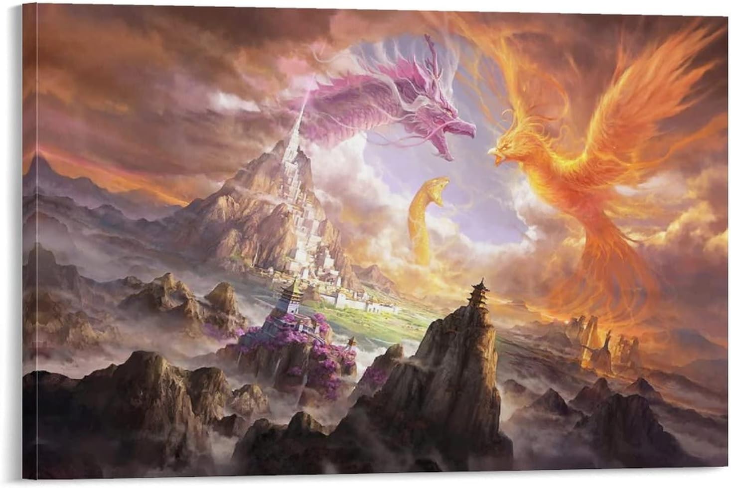 「浅草雷門の雪景色」（未来絵画） 浅草雷門 立体絵画の「浅草雷門の雪景色」