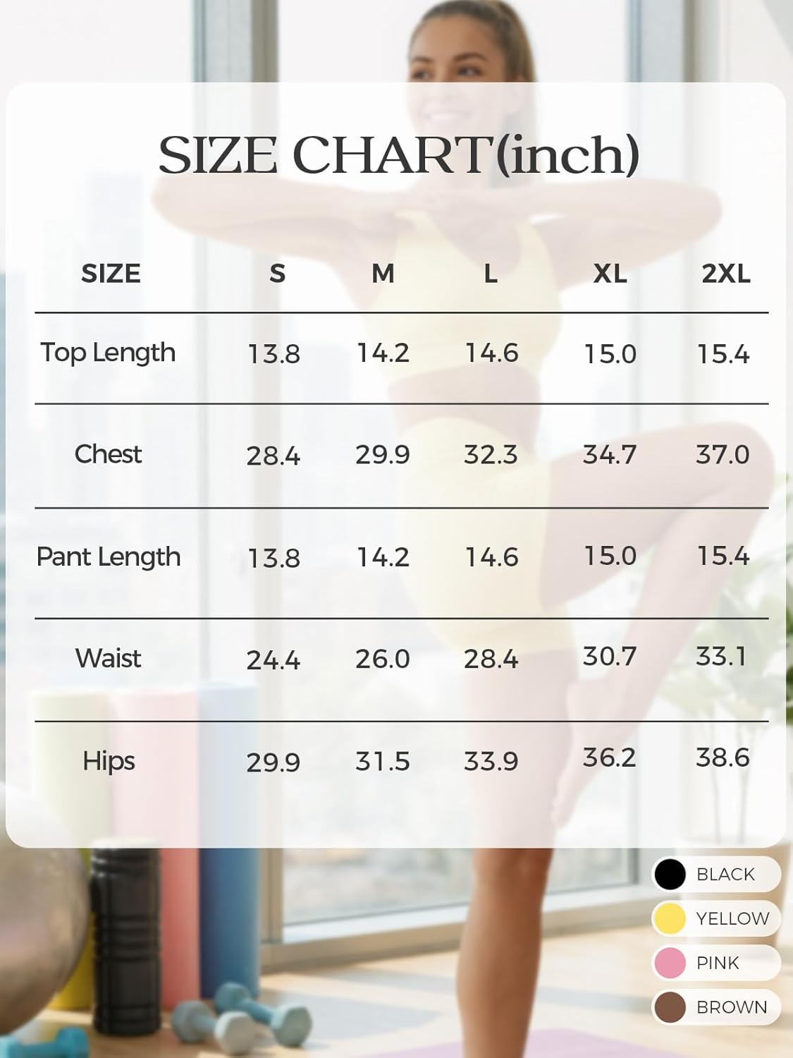 YOINS Workout Sets for Women 2 Piece Halter Sports Bra High Waisted Biker Shorts Gym Yoga Outfits - Image 7