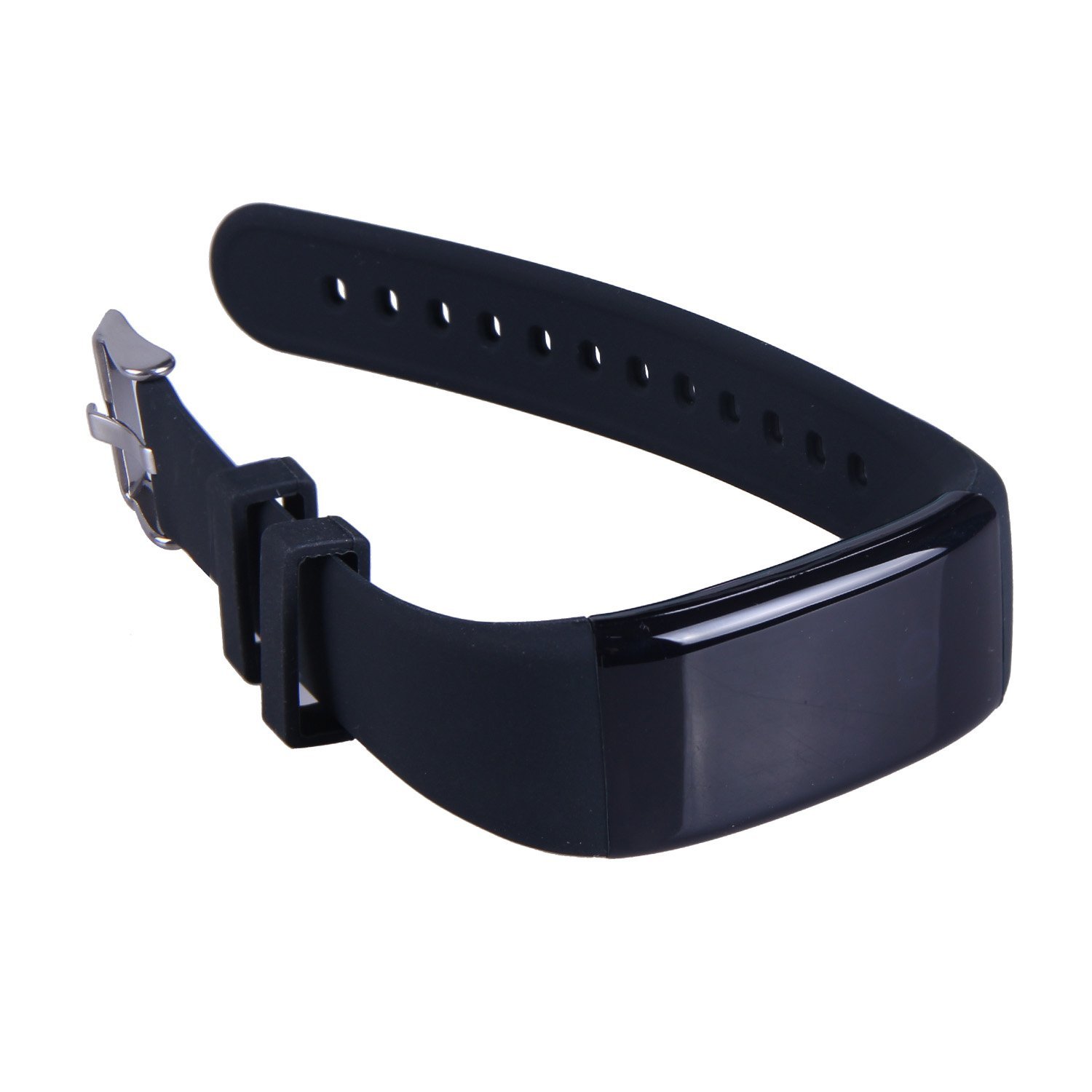 DFit Rilevatore di attività con cardiofrequenzimetro HRM misurazione della frequenza cardiaca pedometro Calorie contatore Sport Orologio per iOS Android Smartphone
