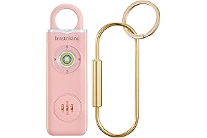 Rechargeable Security Whistle Keychain for Enhanced Personal Safety: Empowering Women with Audio Protection