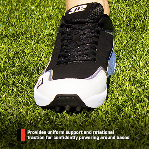 3N2 Men's Viper Turf Trainer, Black, 9.5 #TOP2