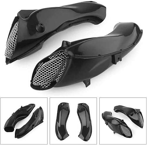 Miniatura 2 de FLPRO - Tubos de aire ABS negro para Suzuki 2004 2005 GSX-R600 GSXR750 k4 04 05 GSXR 600 GSX-R750