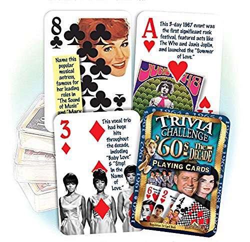 Flickback 1960's Decade Trivia Playing Cards miniatura 5