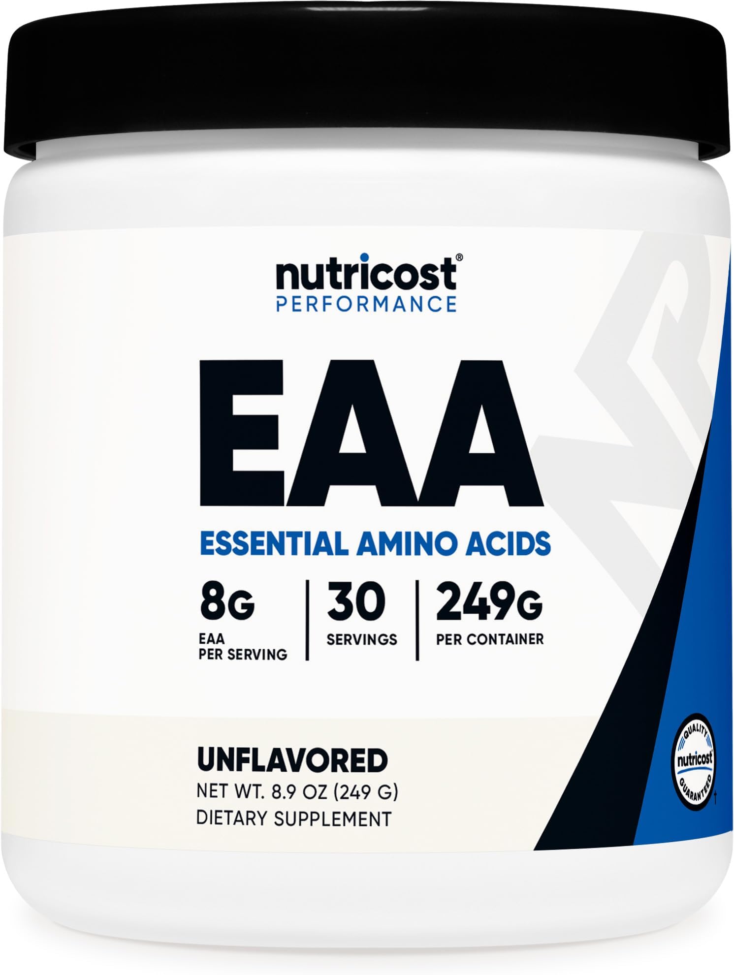 Nutricost EAA Powder, Essential Amino Acids, Amber Flavor, 330g, 30 Servings, Non-GMO, Gluten Free