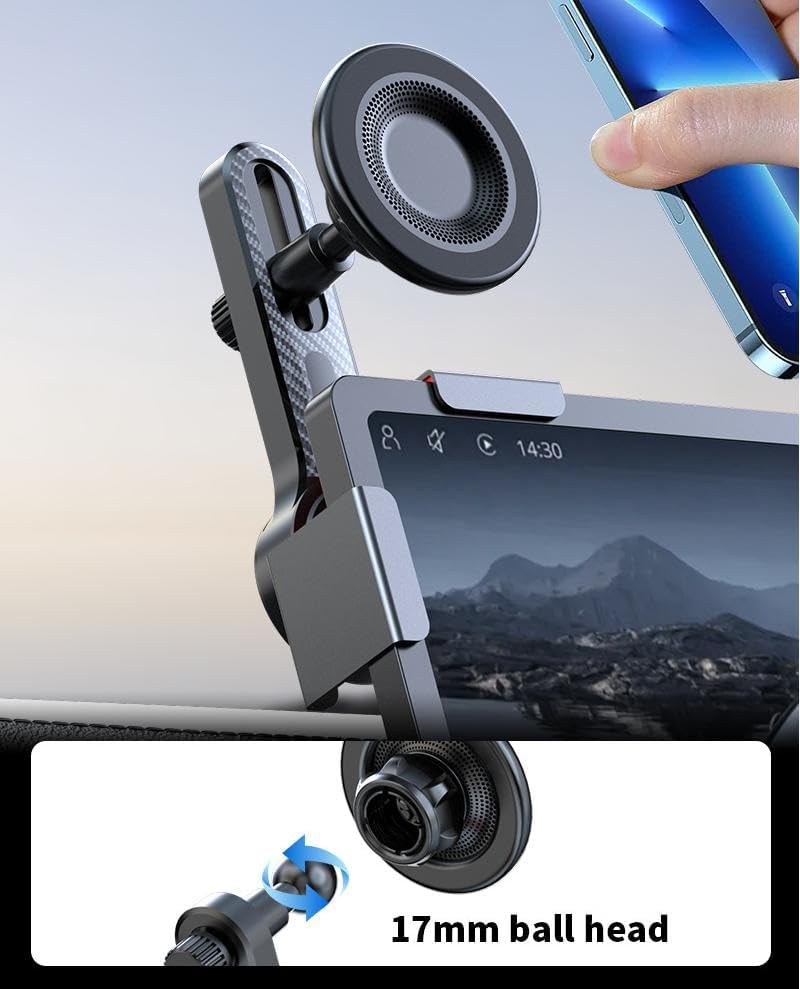 Car Phone Holder Display Mount Aluminum Alloy for Enyaq 2020-2026 image 4
