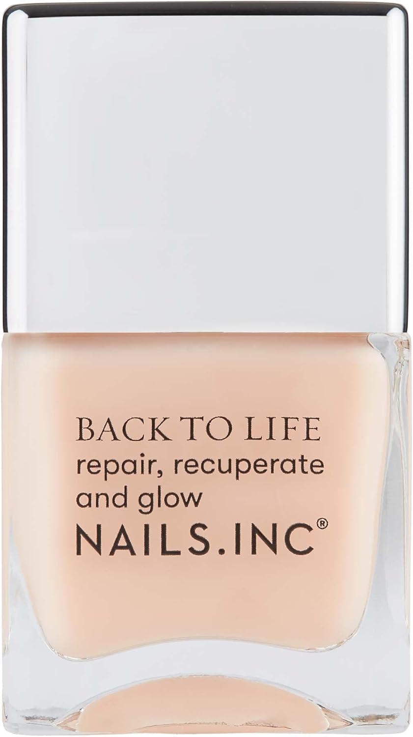 Nails.INC Back to Life Recovery Treatment, 2 in 1 Nail Treatment and Base Coat, Enriched with Oils to Renew and Repair Damaged Nails, Cruelty Free, Vegan 3 61ZUh 3VgtL. AC SL1500