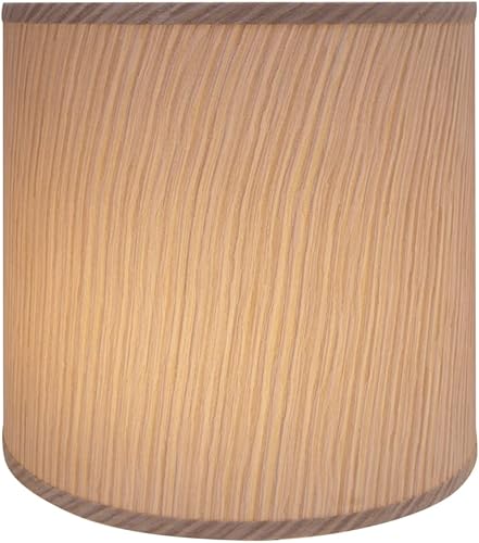 Miniatura 3 de Aspen Creative 32501A - Lámpara de araña con forma de tambor de transición (cilindro) a rayas, 13 pulgadas de ancho (12 x 13 x 12 pulgadas)