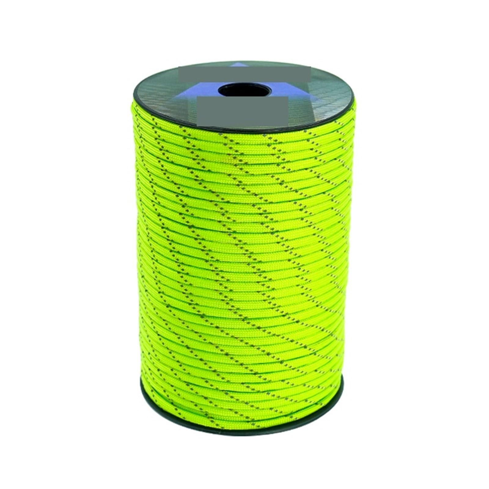 Paracord Reflective Paracord Rop 7 Strand 4mm 550 Parachute Cord Camping Tent Lanyard DIY Bracelet Weaving Rope(Fang Green,31M)
