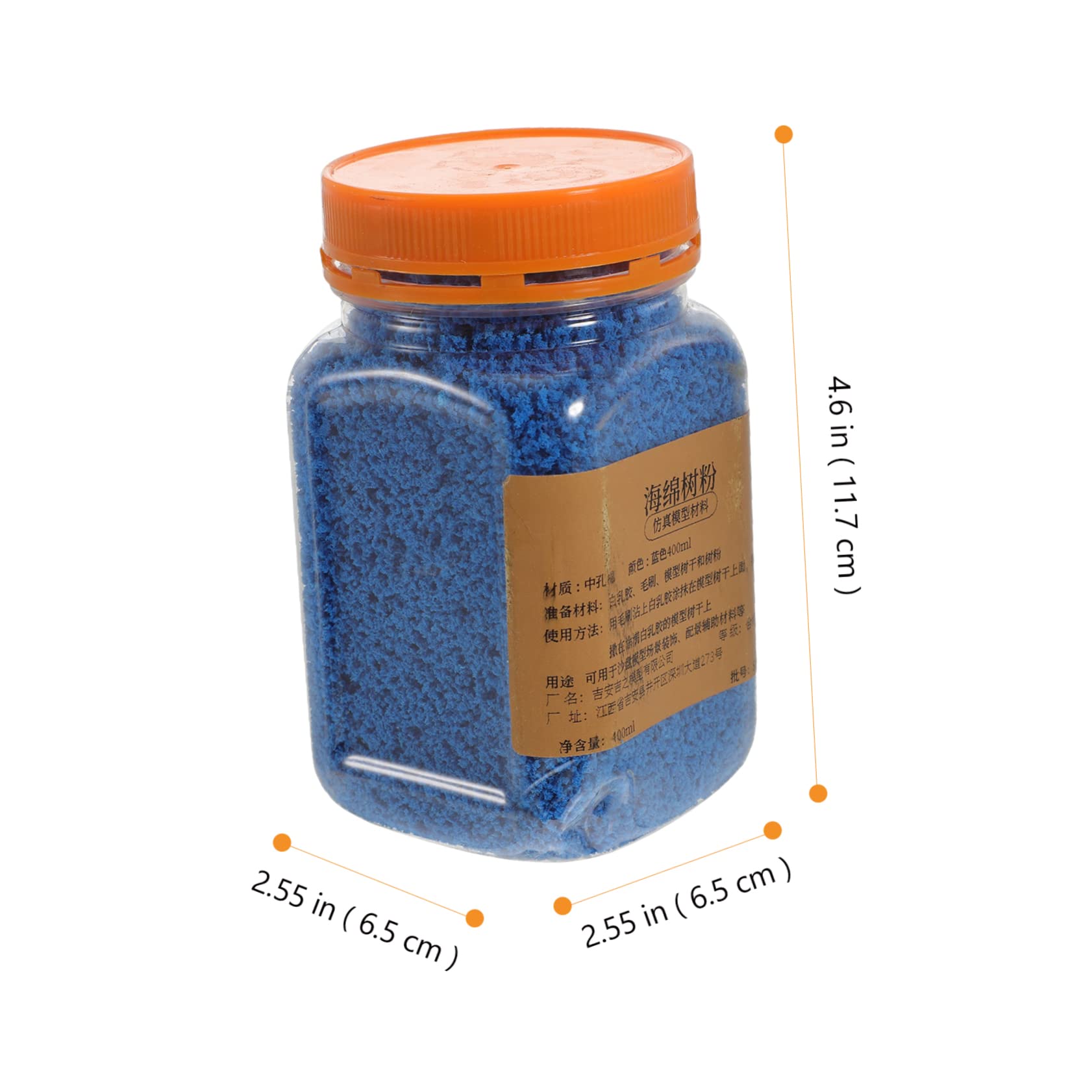 Garneck DIY Micro Landscape Sponge Tree Powder 400ml Realistic Artificial Miniature for Models Terrarium Decor