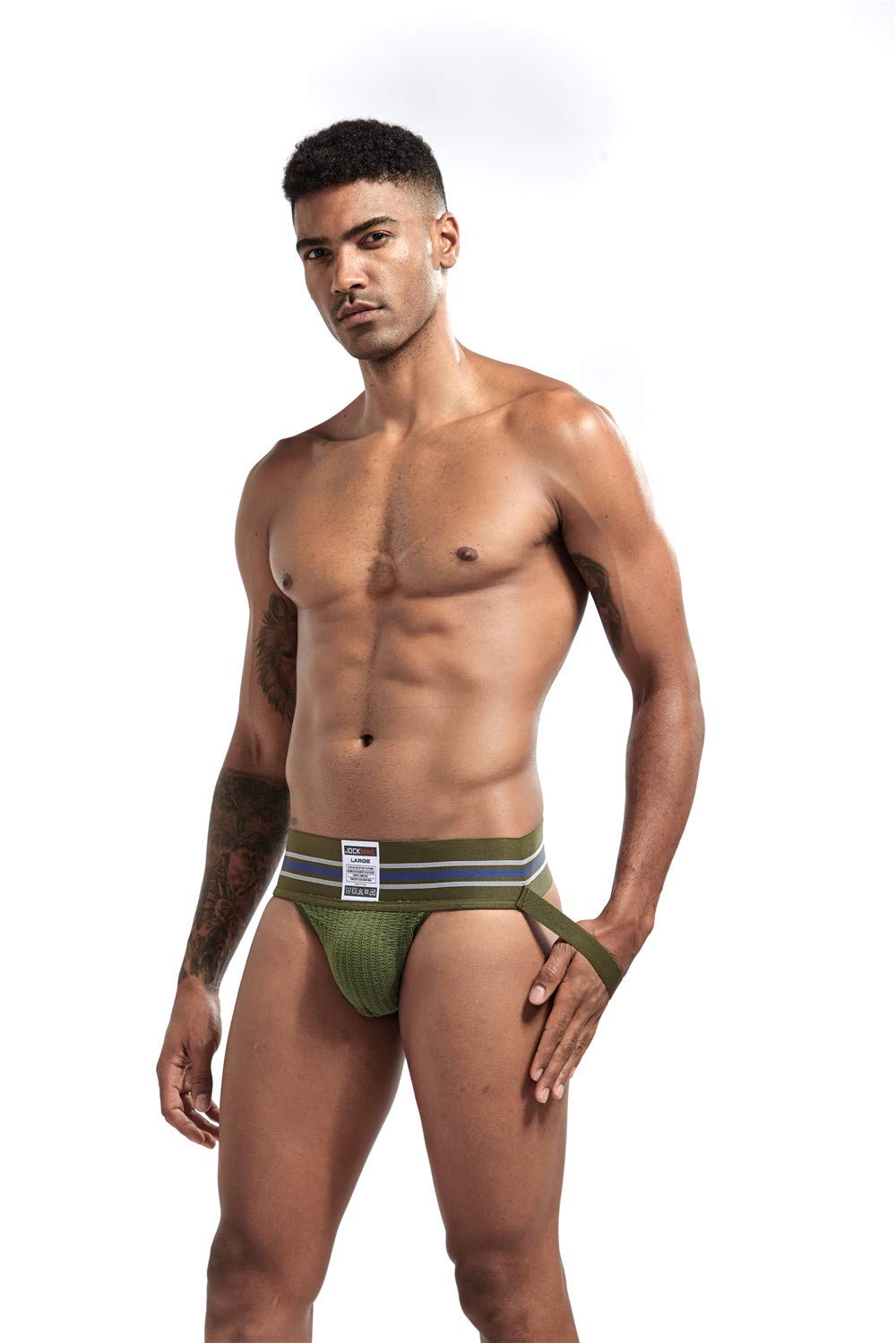 Homme Jockstraps sous-vêtements Ceinture Large Supporter Athlétique Confortable Jockstrap Sport Homme Jockstrap Homme