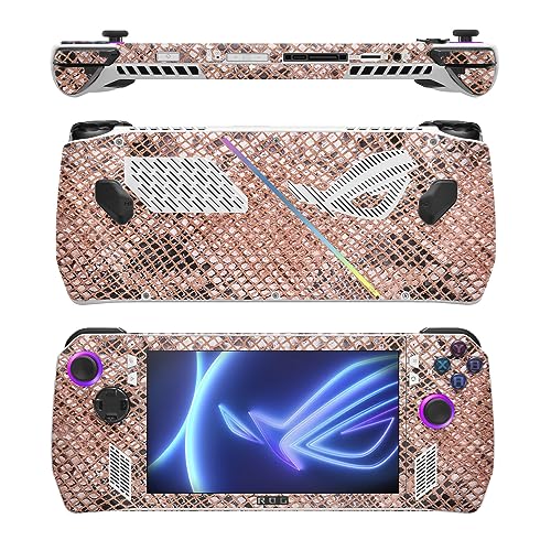 Image of MightySkins Carbon Fiber Skin Compatible with Asus ROG Ally - Rattler Back | Protective, Durable Textured Carbon Fiber Finish | Easy to Apply