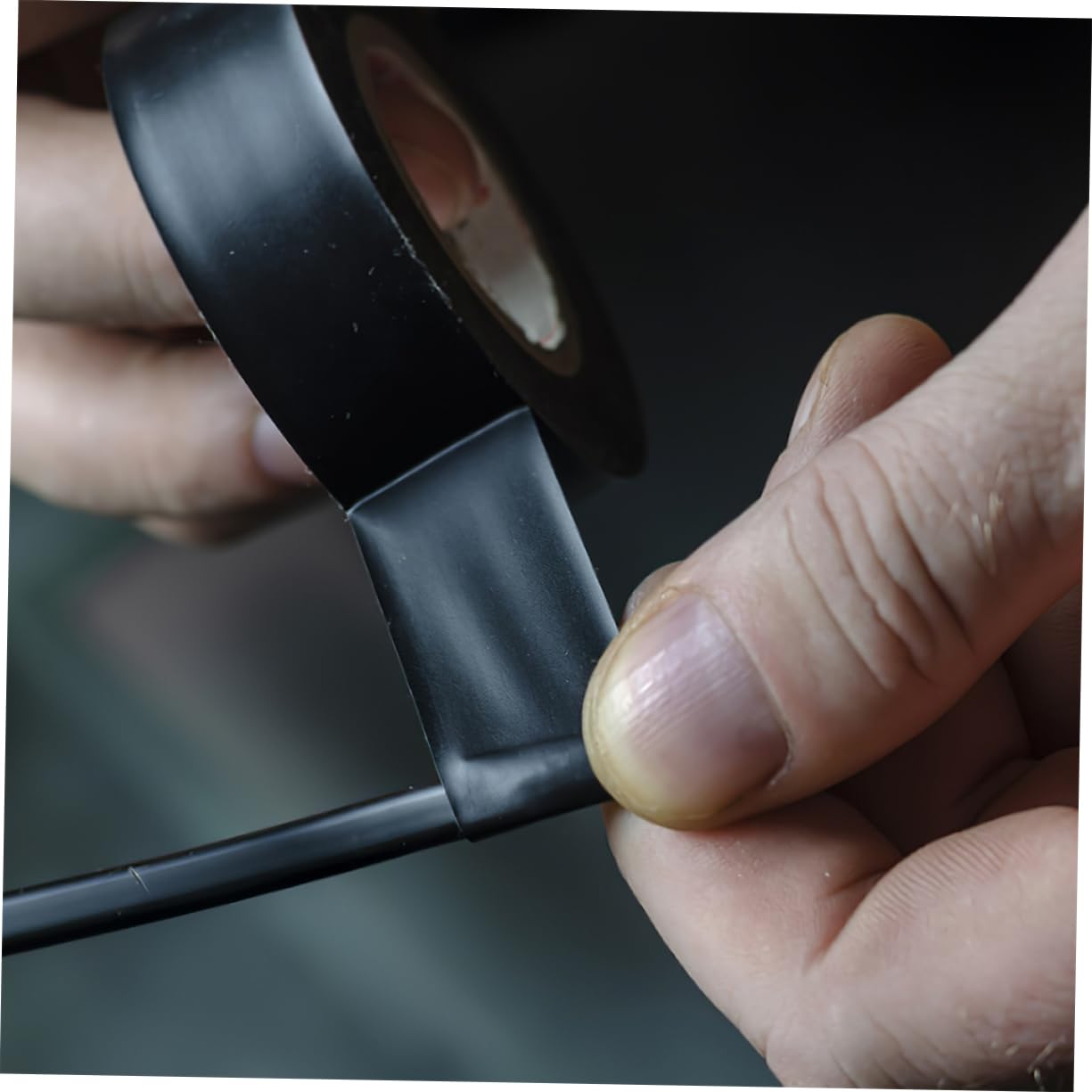 MAGICLULU 12rollos Cinta Aislante de Pvc para Exteriores Cinta Eléctrica para Aislar Puertas y Cables Eléctricos