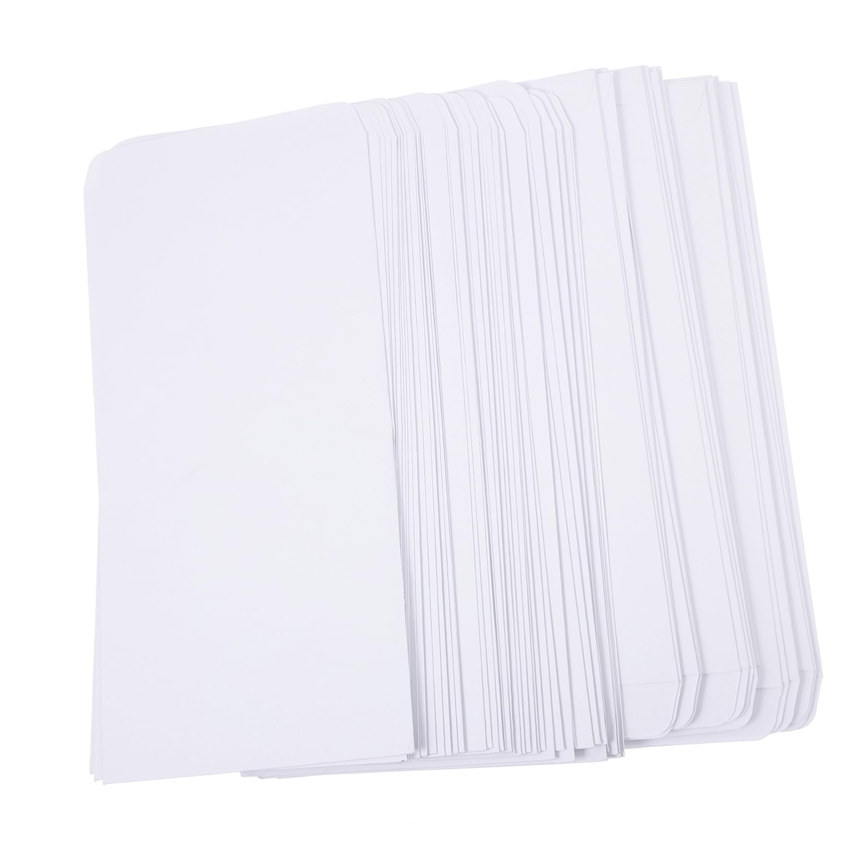 FUNOMOCYA Blank Paper Envelopes Bills Envelopes Receipt Cash 100pcs Home and School Organizer