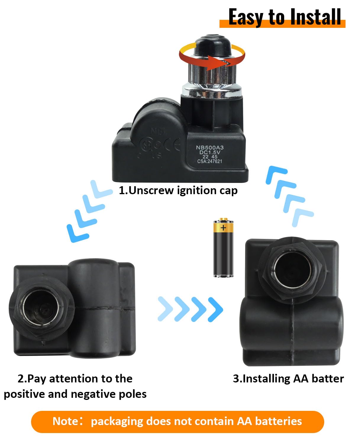 Amazon.com : Nahntaipy Igniter Kit TS-IG3007 Fit for Pit Boss