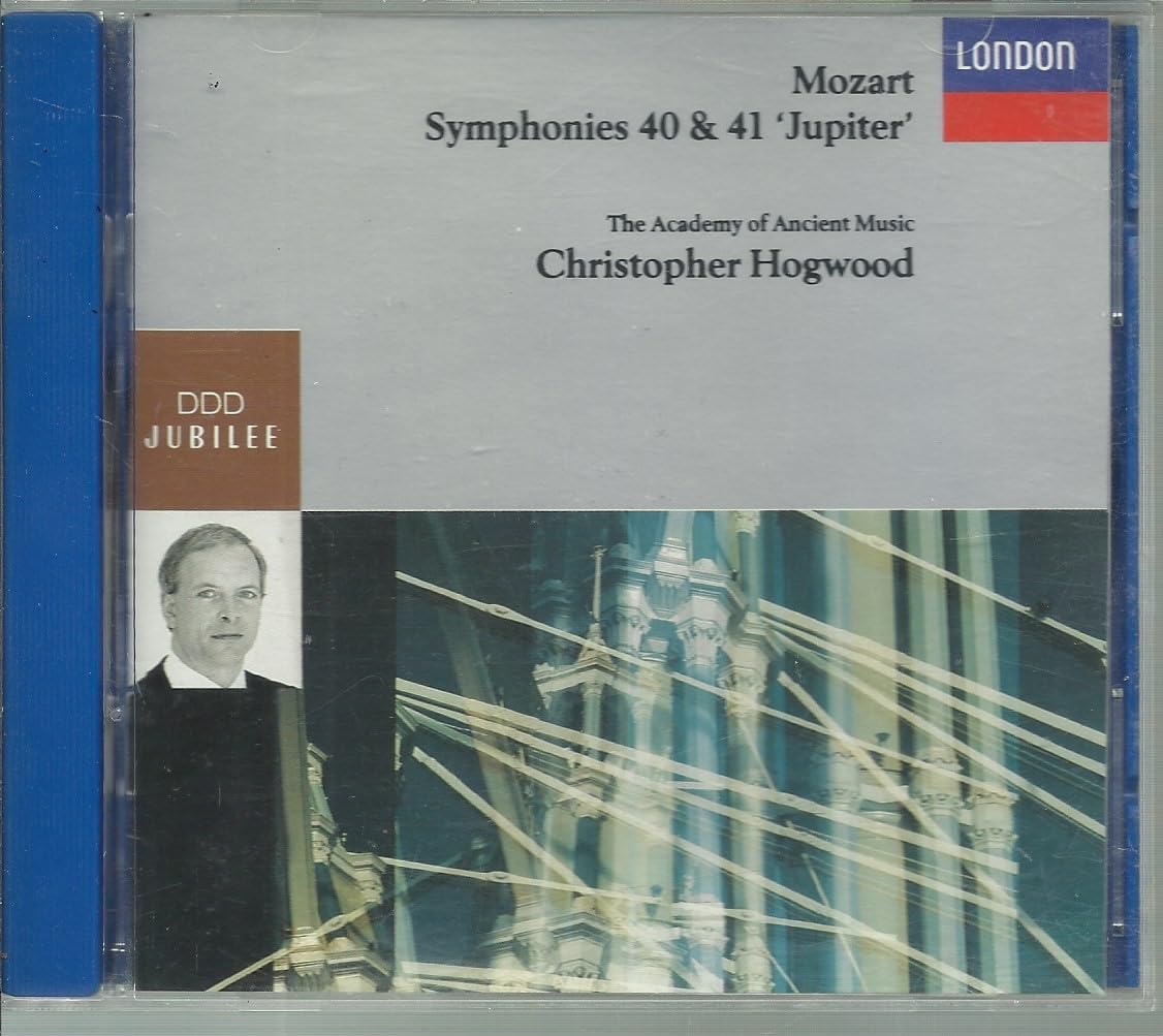 Symphonies 40 & 41 [Audio CD] Mozart; Hogwood and Aam