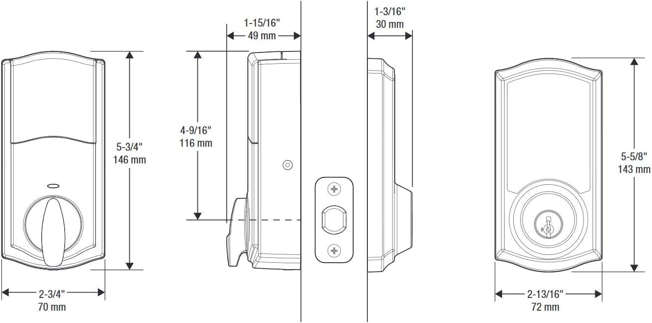 Onе-Dау Sаlе: Uр tо 70% оƒƒ Kwikset 99160-002 SmartCode 916 Touchscreen Electronic Deadbolt Featuring SmartKey, Works with Alexa via SmartThings or Wink, Satin Nickel