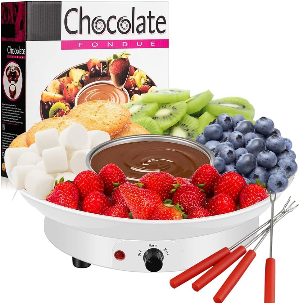 Chocolate Fondue Maker 110V Electric Chocolate Melting