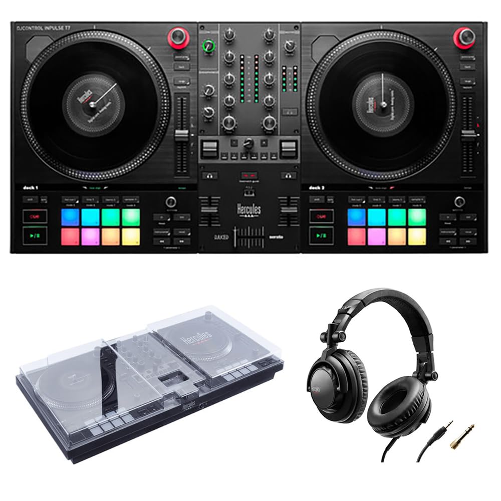 Amazon | Hercules DJControl Inpulse T7 2デッキ 電動DJ