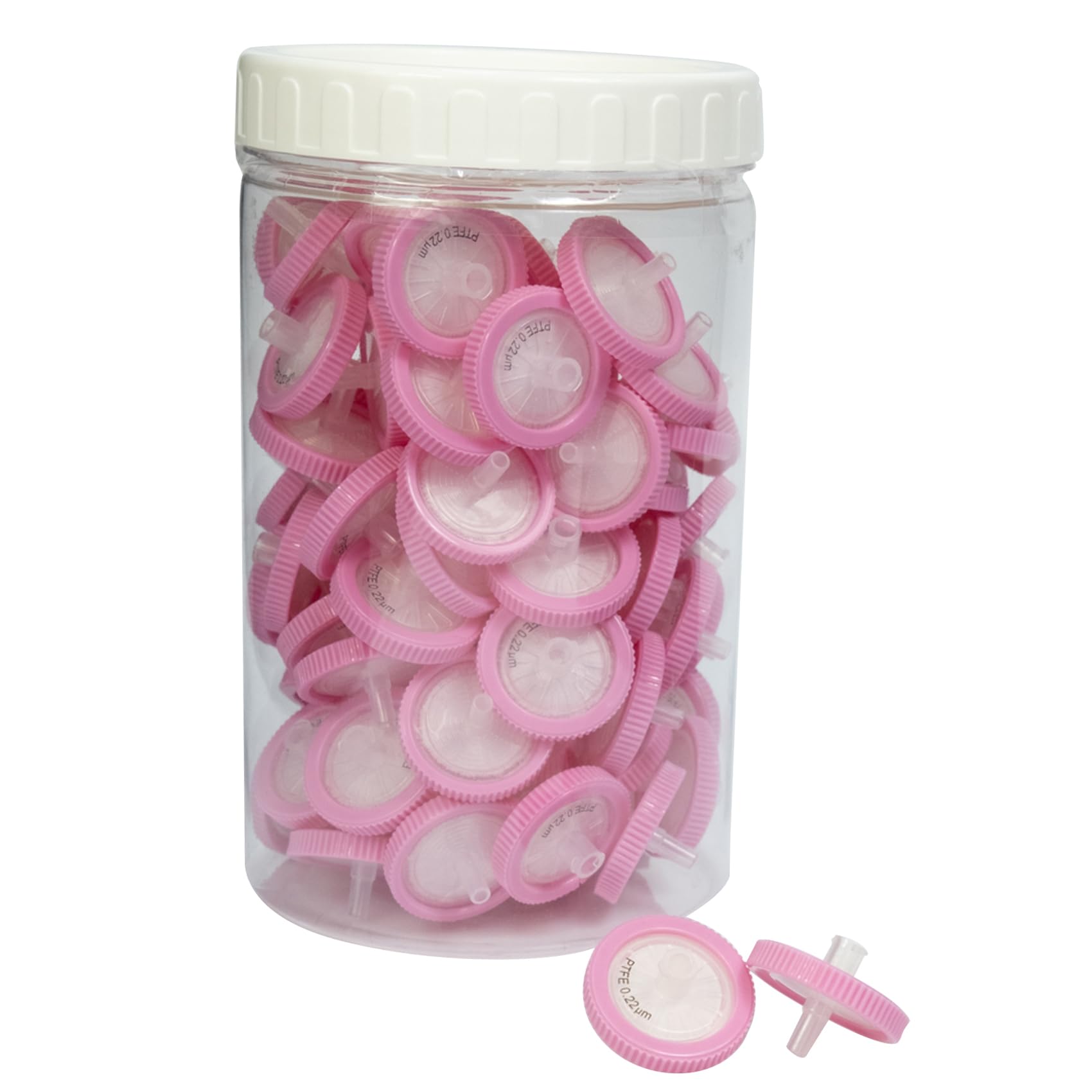 COBETTER Pack Of 100 Syringe Filters PTFE Hydrophilic 0 - View #3
