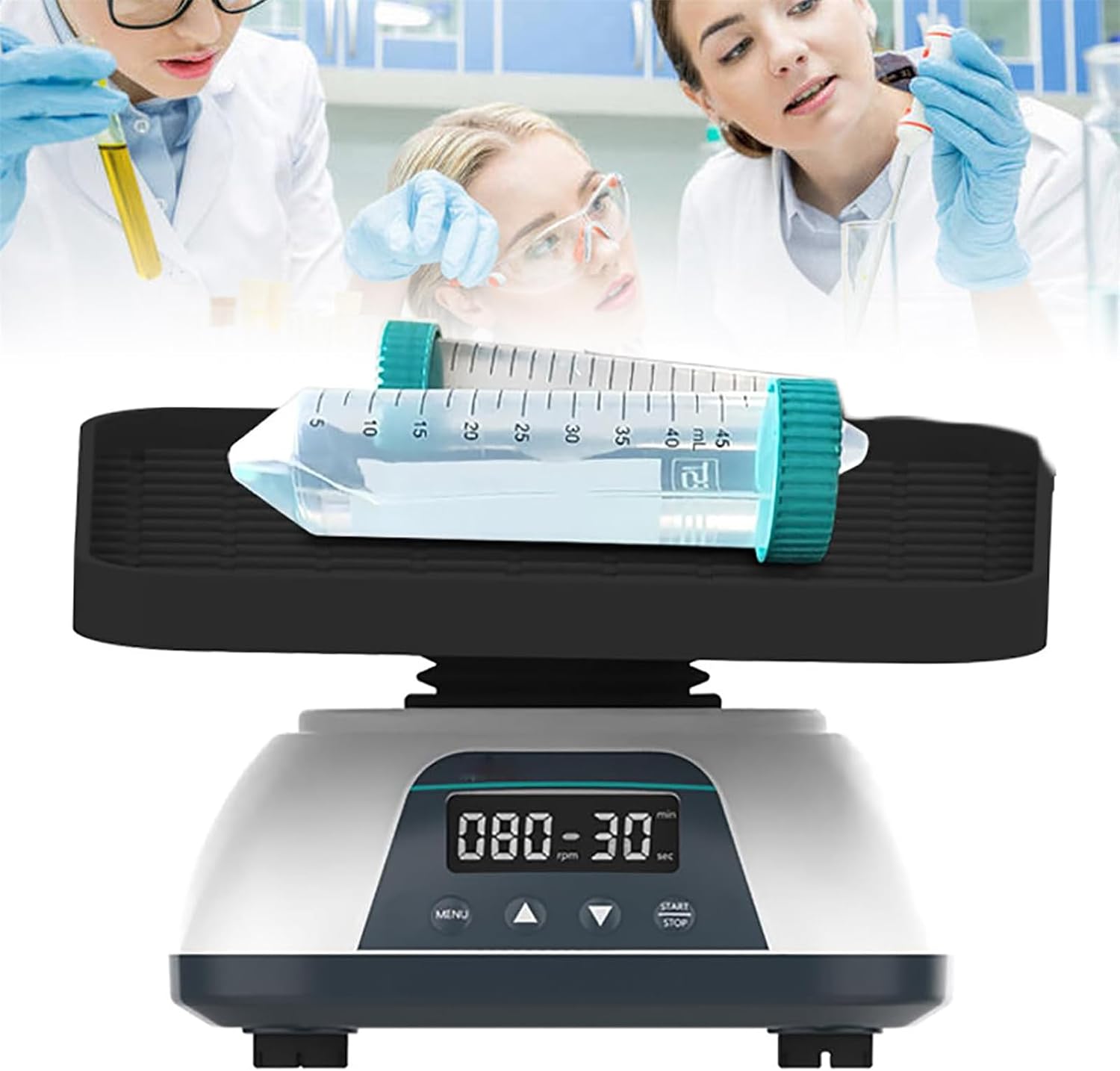 Orbital Shaker LVDALAB Digital Rocking Shaker Mixer W/Adjustable Speed ...