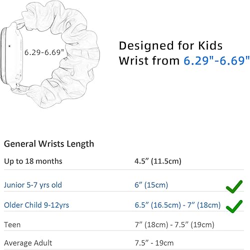 Miniatura 7 de Correa elástica para reloj Gizmo, bonita correa elástica estampada de repuesto, fácil de poner y quitar, pulsera para niñas compatible con Gizmo
