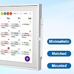 Stylus de calendrier stylo pour Skylight, Style Smart durable avec 2 Conseils de remplacement de rechange & 2 Accessoires pratiques pour Skylight 15in Calendrier